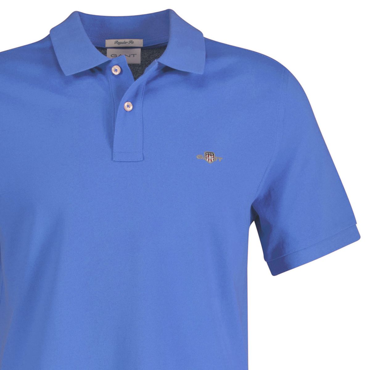 Kurzärmeliges Baumwoll-Piqué-Poloshirt