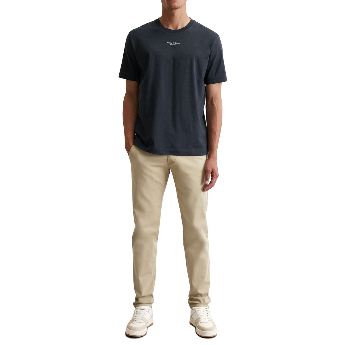 Marc O'Polo T-Shirt, für Herren, blau, L