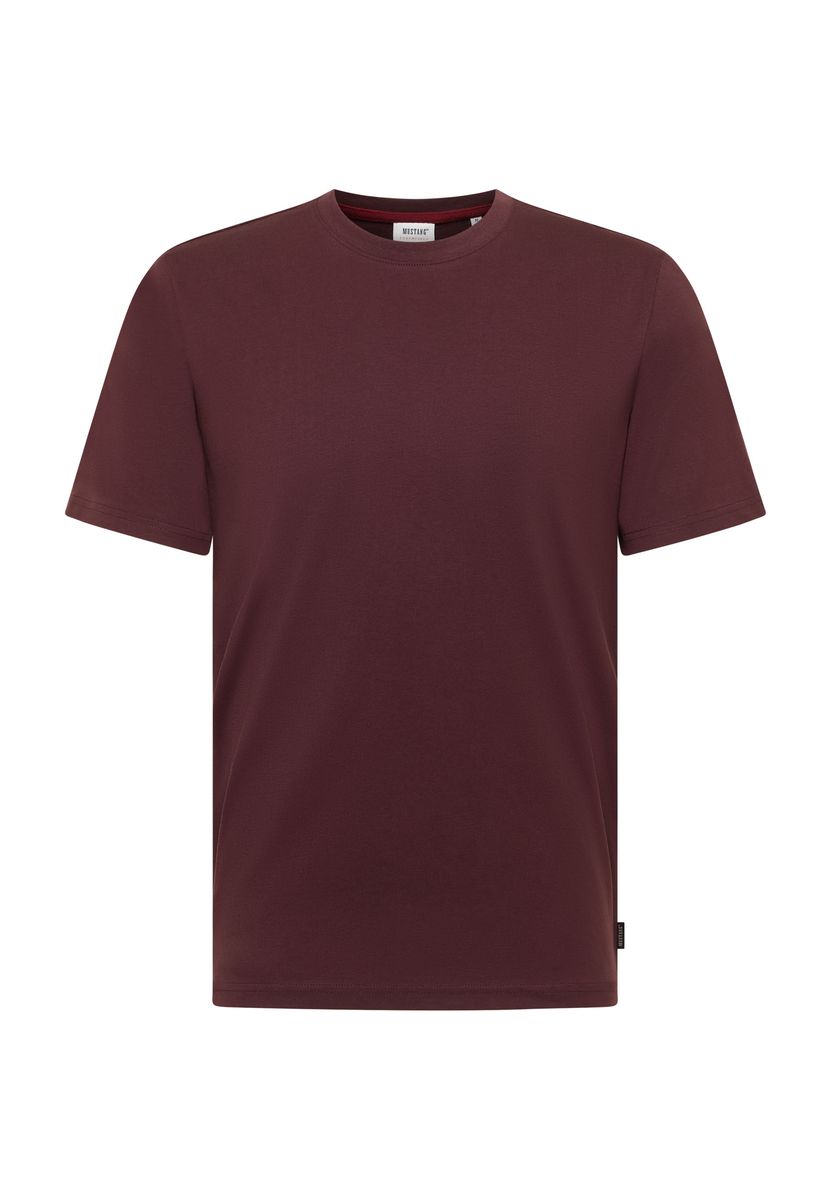 Klassisches Rundhals-T-Shirt aus Baumwolle