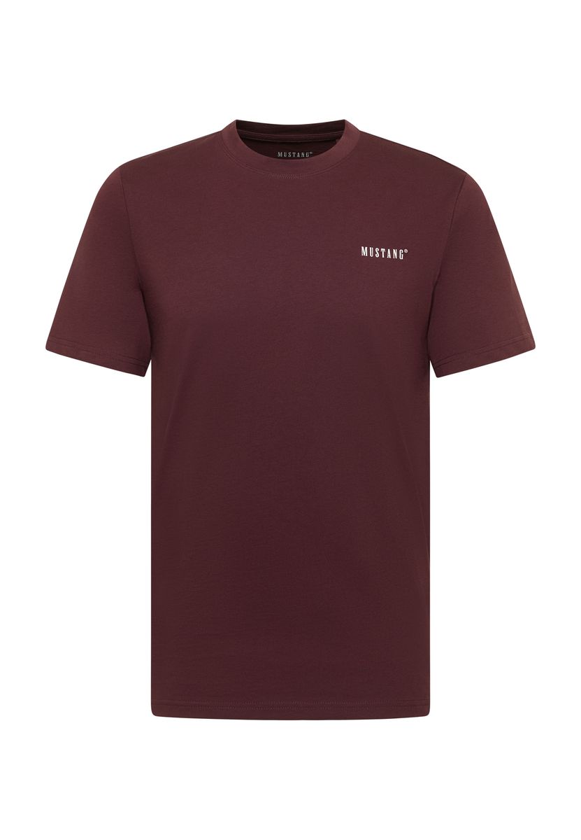 Essentielles Baumwoll-T-Shirt mit Rundhals