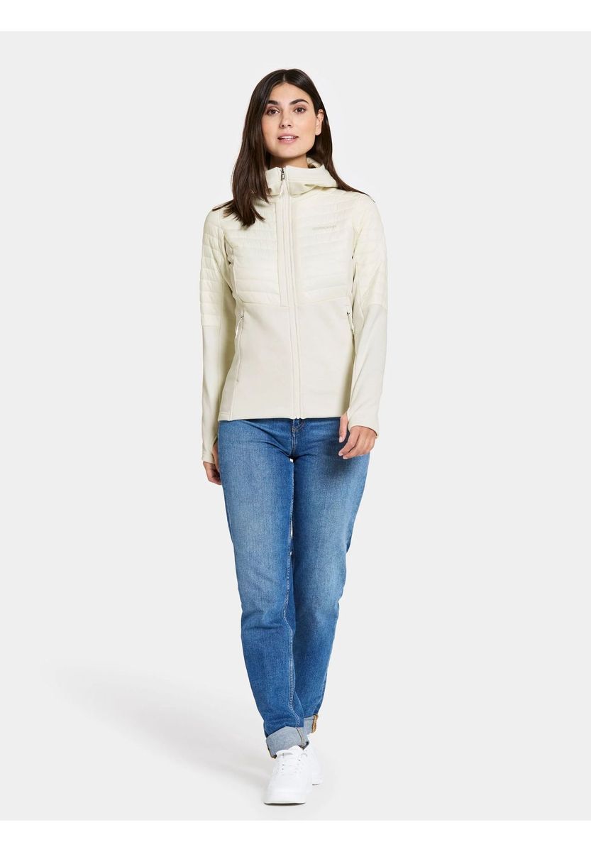 Hybride Softshell Jacke mit Kapuze