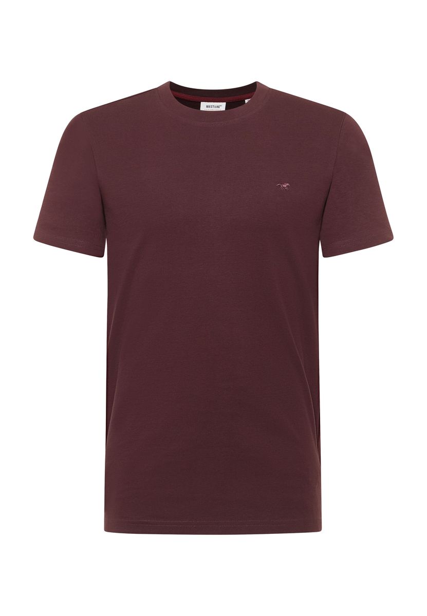 Klassisches Baumwoll-T-Shirt mit Rundhalsausschnitt