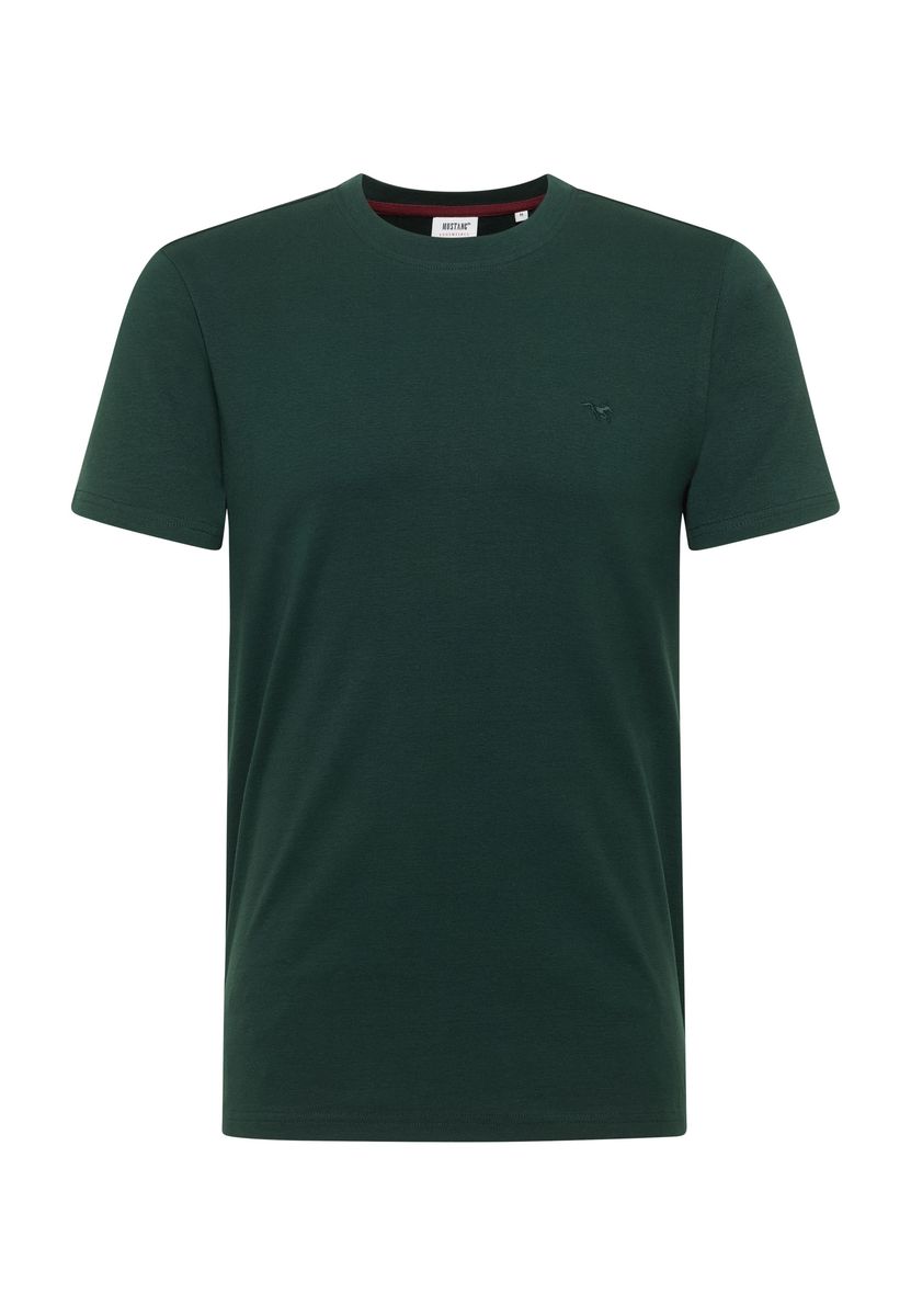 Klassisches Rundhals-T-Shirt aus Baumwolle
