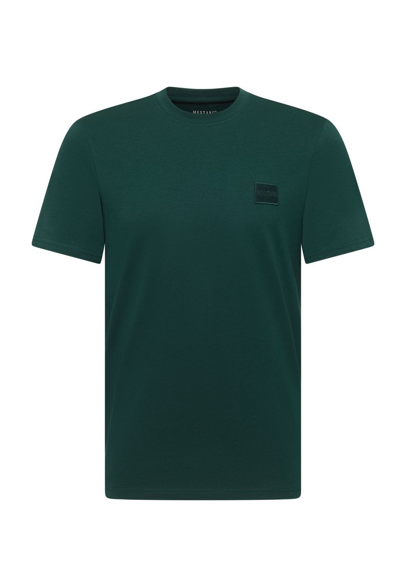 Klassisches Baumwoll-T-Shirt mit Rundhalsausschnitt