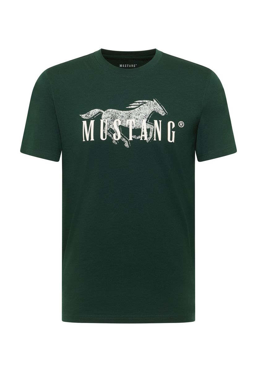 Grafik-T-Shirt mit Vintage-Logo