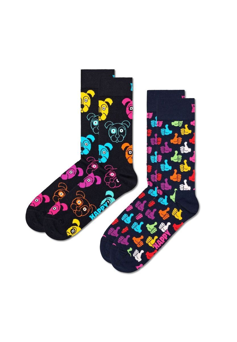 Socken-Set mit Motiv, 2er-Pack