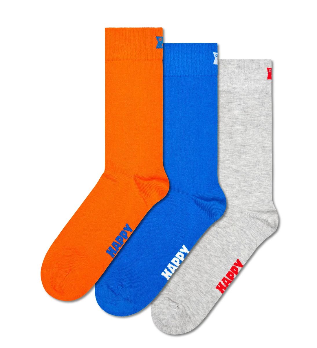 Graue lässige Socken aus Baumwollmischung