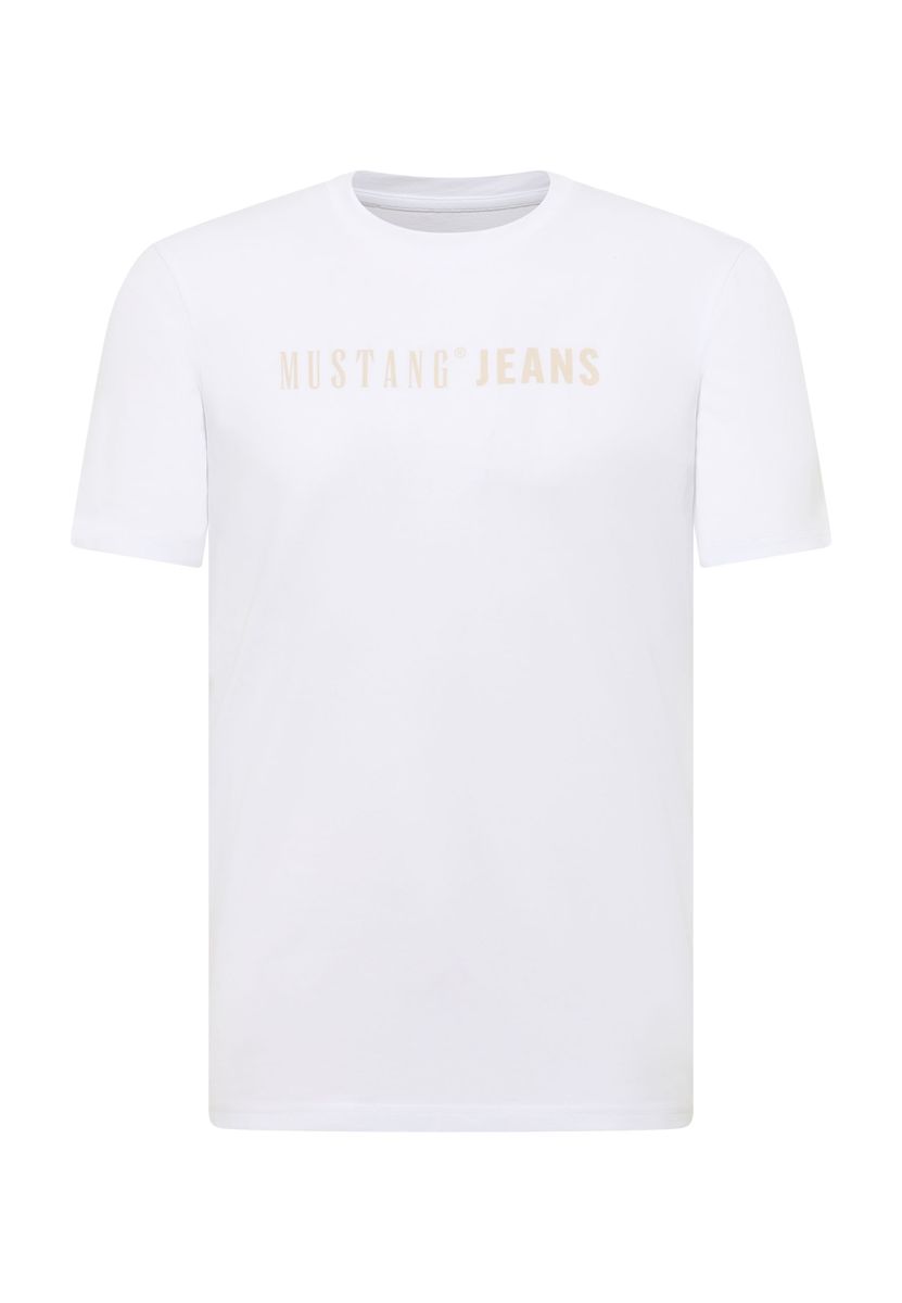 Essentielles Baumwoll-Logo-T-Shirt
