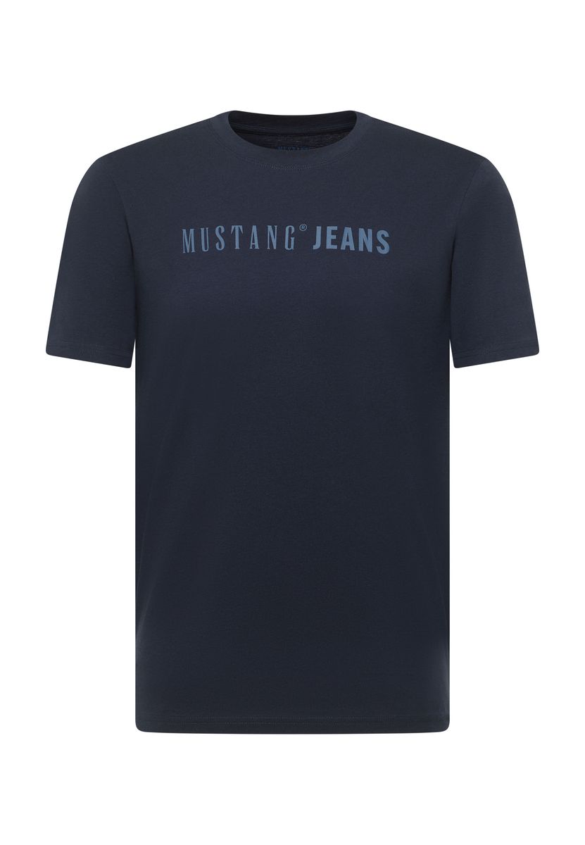 Klassisches Baumwoll-T-Shirt mit Logo