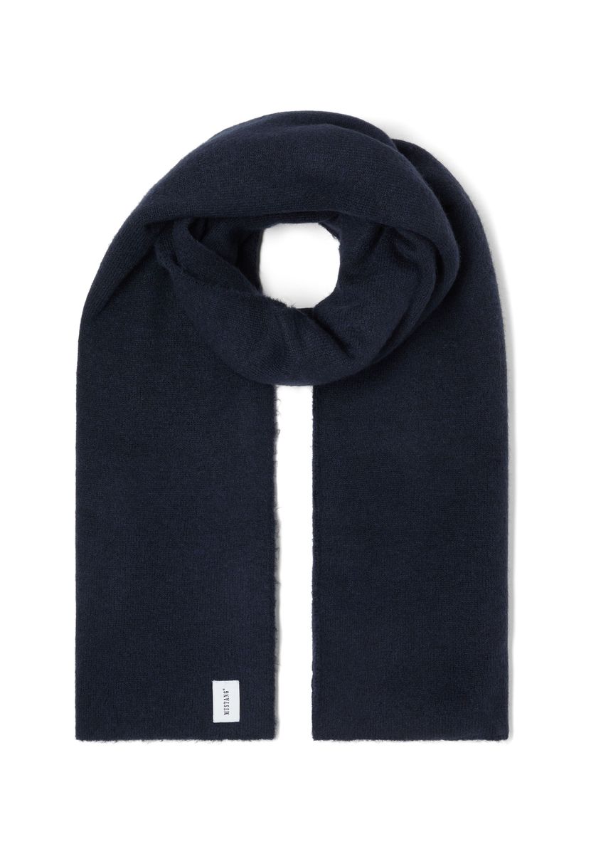 Weicher Strickschal mit Wollanteil