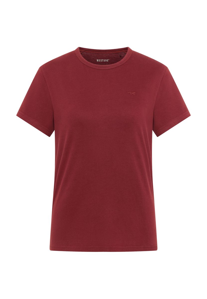 Klassisches Baumwoll-T-Shirt mit Rundhalsausschnitt