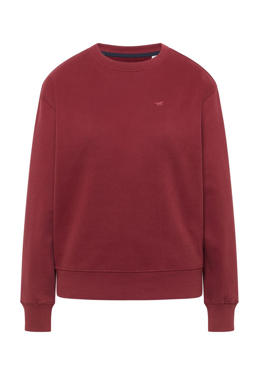 Klassisches Sweatshirt mit Rundhalsausschnitt