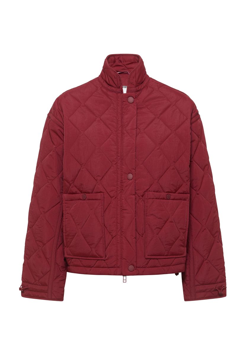 Gesteppte Jacke mit Stehkragen