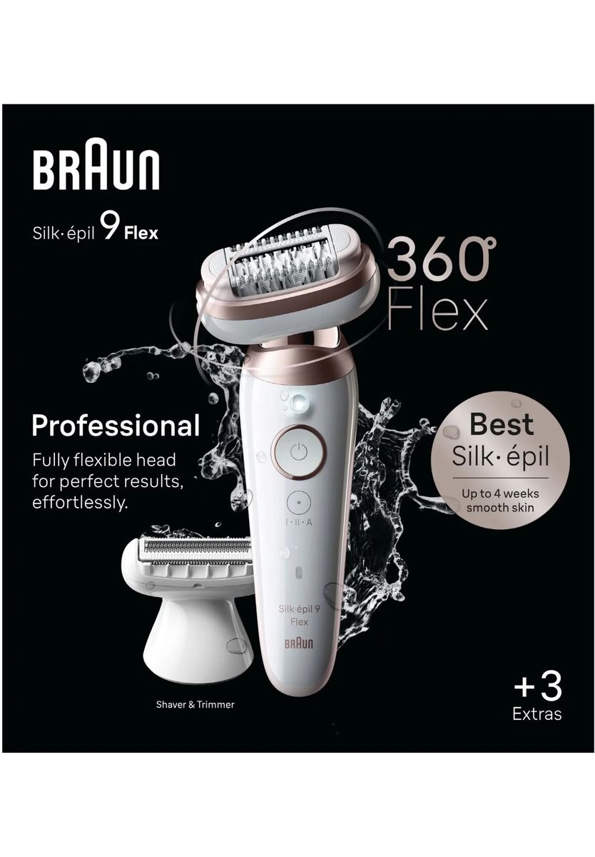 BRAUN FLEX 3D SensoSmartTM Epilierer, weiß, 99