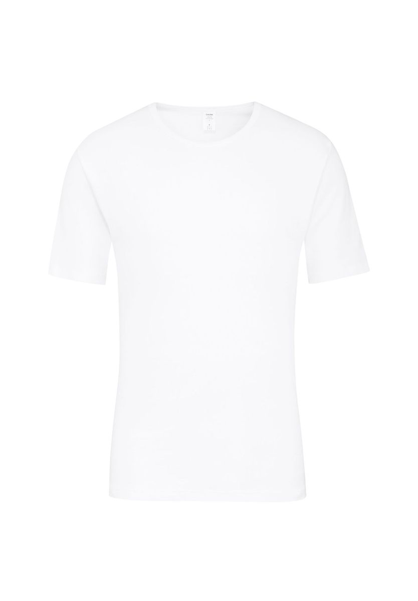 Klassisches Baumwoll-T-Shirt mit Rundhalsausschnitt