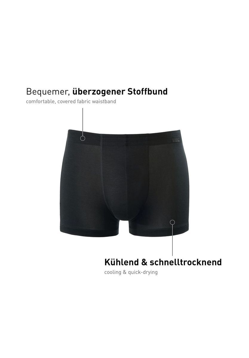 Bequeme schwarze Boxershorts für Herren