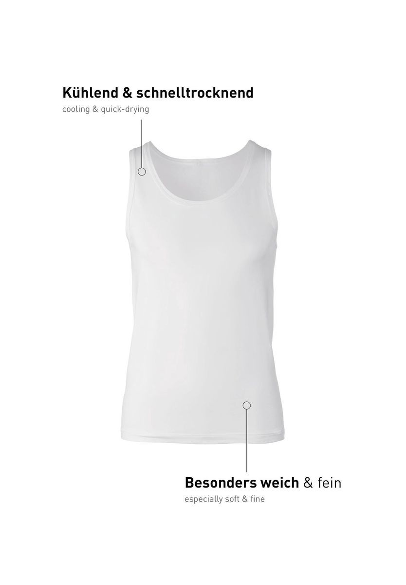 Herren Klassisches Sportliches Unterhemd Tanktop