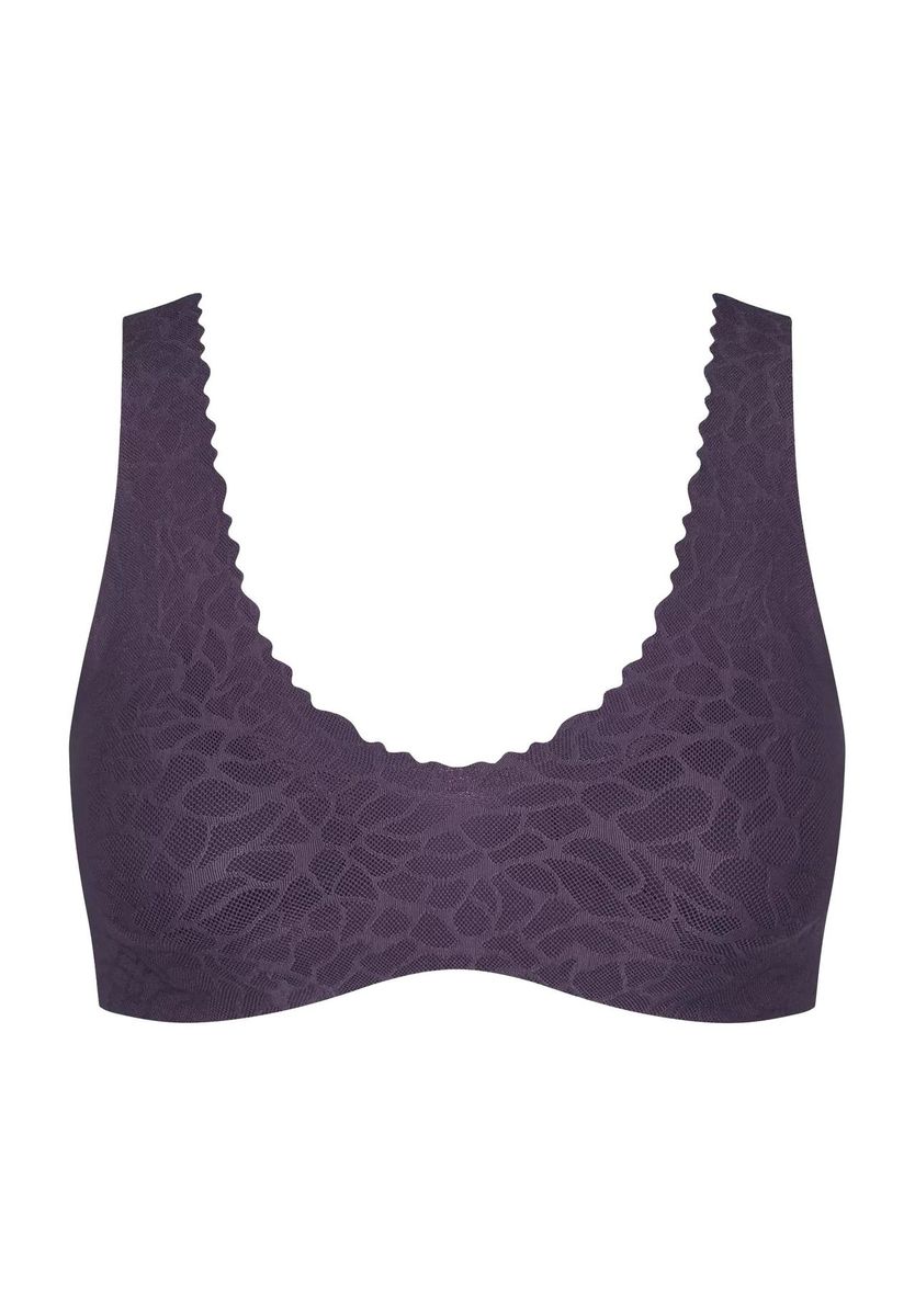 Nahtloses Spitzen-Bralette mit herausnehmbaren Pads