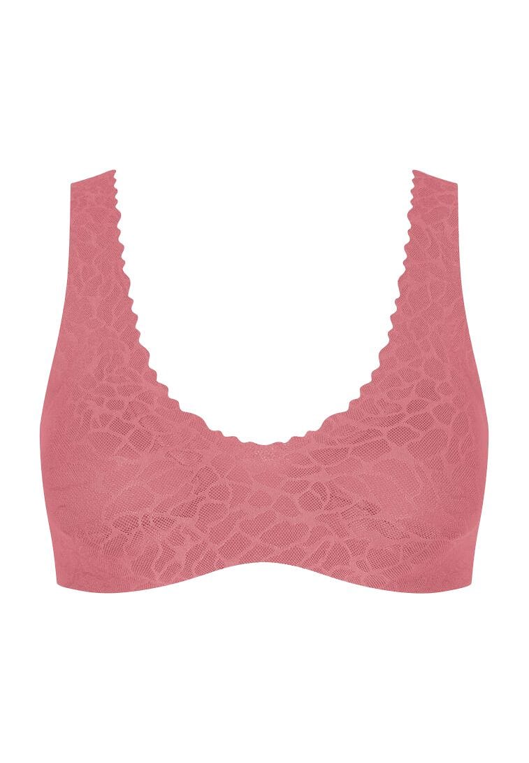 Drahtloses Spitzen-Bralette mit herausnehmbaren Polstern