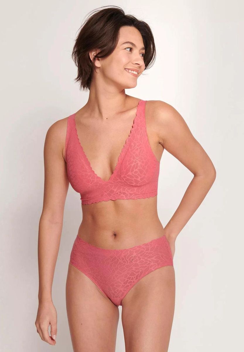 Kabelloses Spitzen-Bralette mit nahtlosem Finish