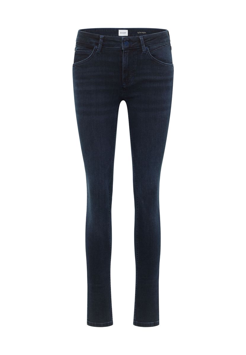 Körpernaher Skinny-Fit im Five-Pocket-Stil