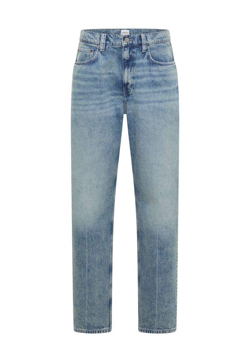 Relaxed Straight Leg Jeans