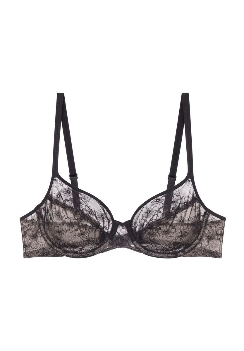 BH mit floraler Spitze und Bügel