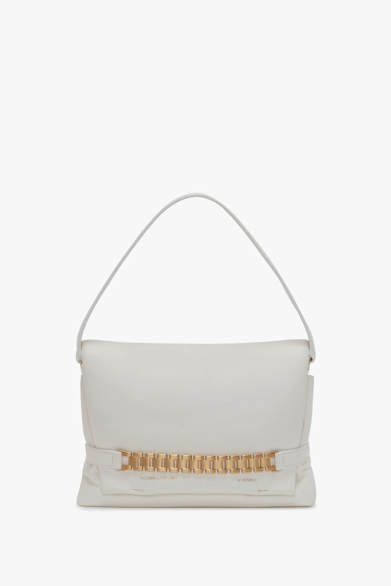 Puffy Chain Pouch Schultertasche