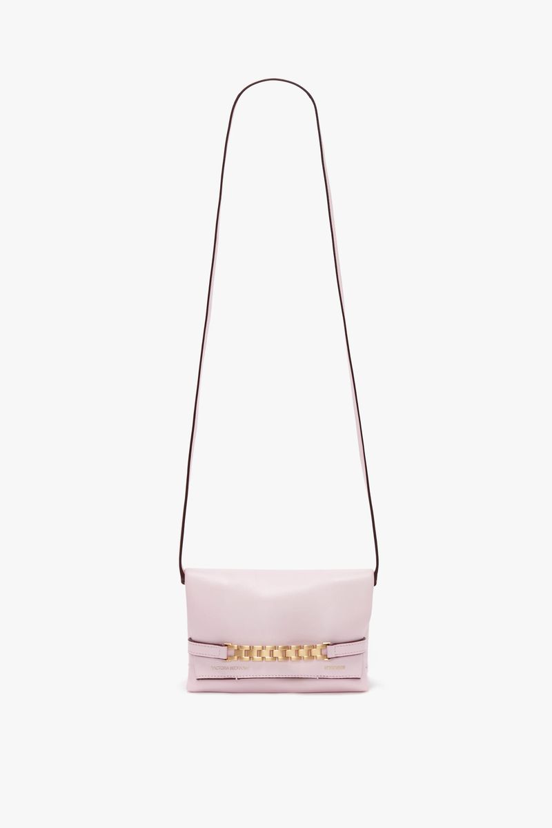 Mini-Umschlagtasche mit Kettendetail