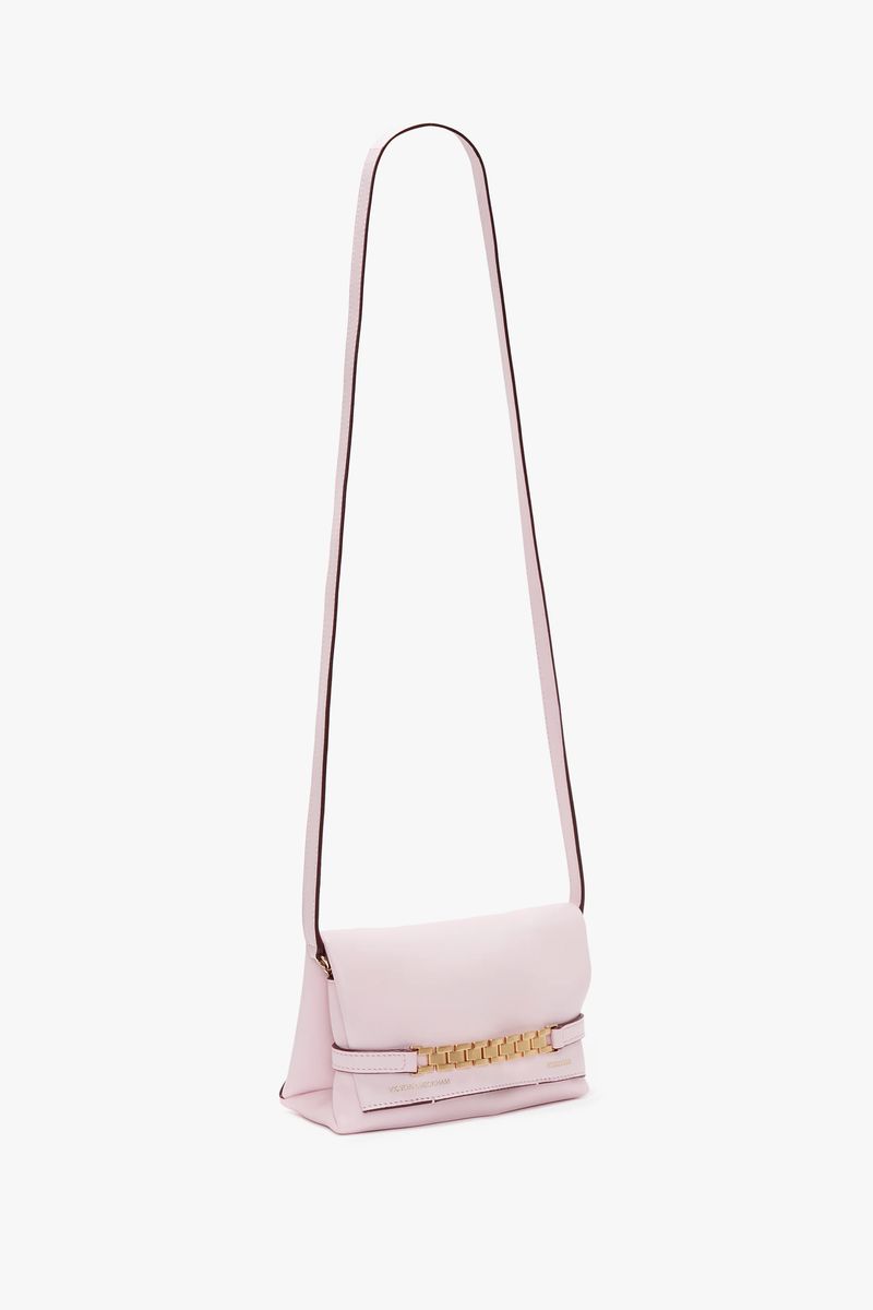Mini-Umschlagtasche mit Kettendetail