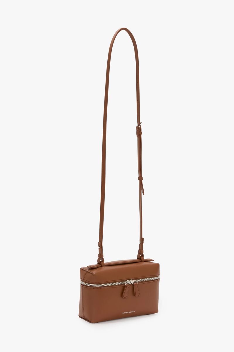 Minimalistische Vanity-Umhängetasche aus Leder