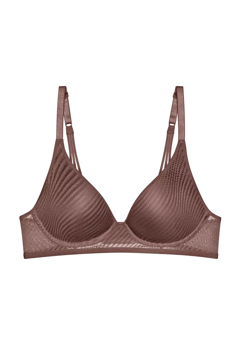 Nahtloser, kabelloser BH mit leichtem Halt