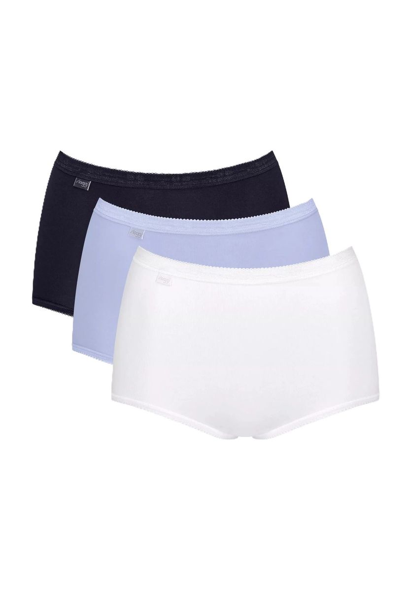 Klassische Baumwoll-Stretch-Slips im Pack