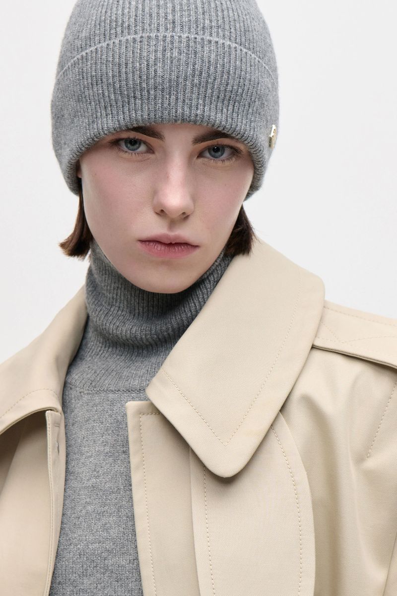 Beanie aus Kaschmir-Wollmischung