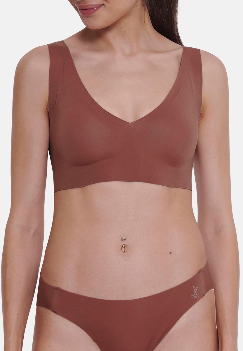 Nahtloses Bralette mit herausnehmbaren Polstern