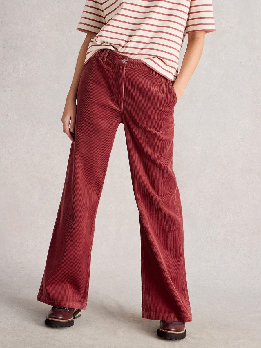 Kordhose Belle mit weitem Bein