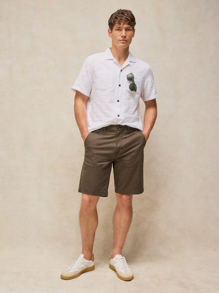 Chino-Shorts aus Bio-Baumwolle