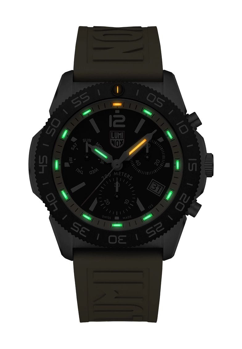Luminox Pacific Diver Chronograph Gelbe Uhr