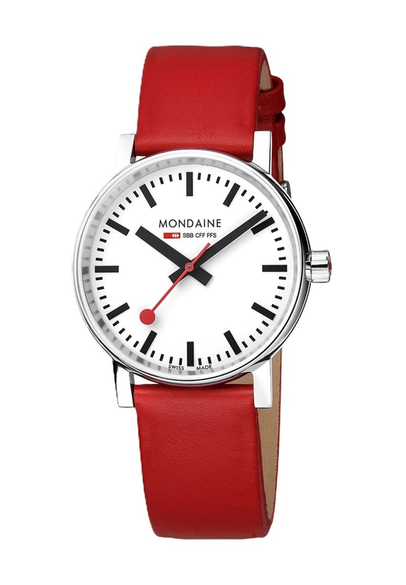 Klassische Schweizer Bahnhofsuhr