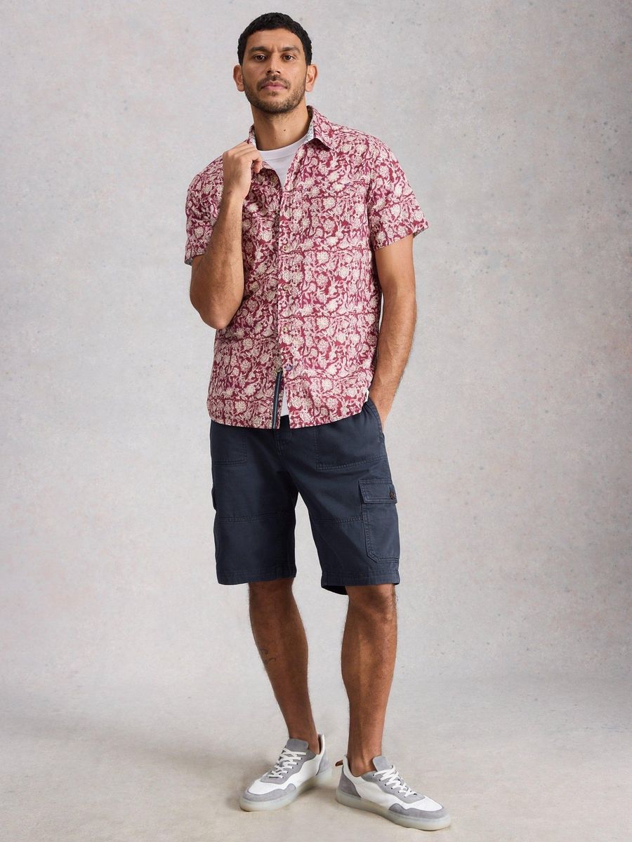 Cargo-Shorts aus Baumwolle
