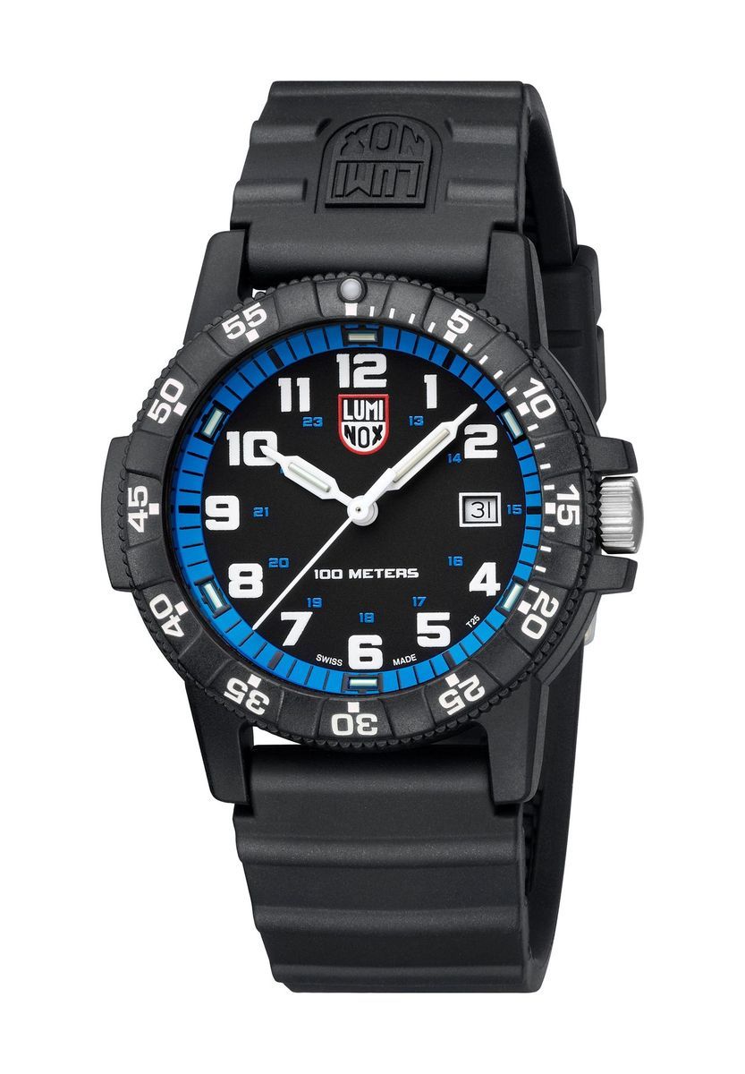 Schwarzblaue Sportuhr