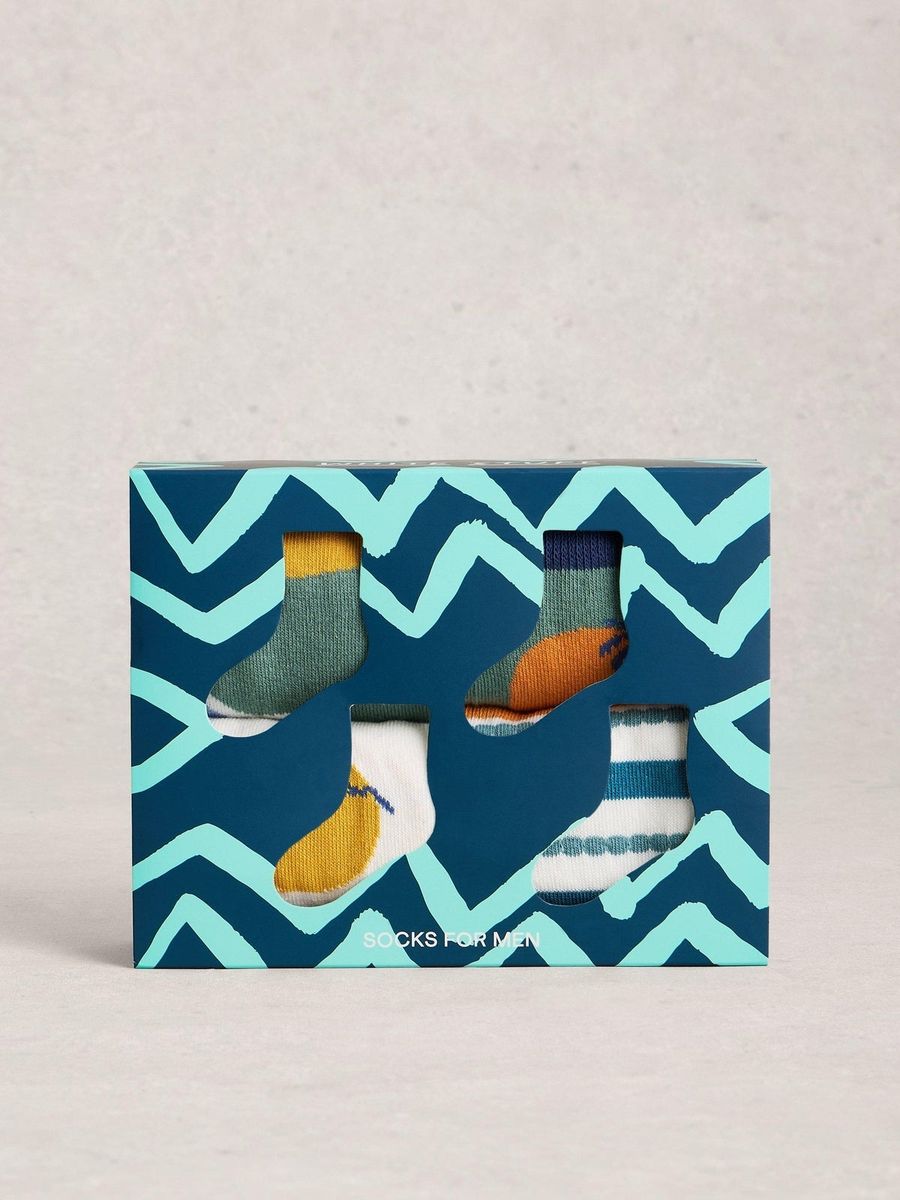 Bio-Baumwollsocken mit Urlaubs Motiven