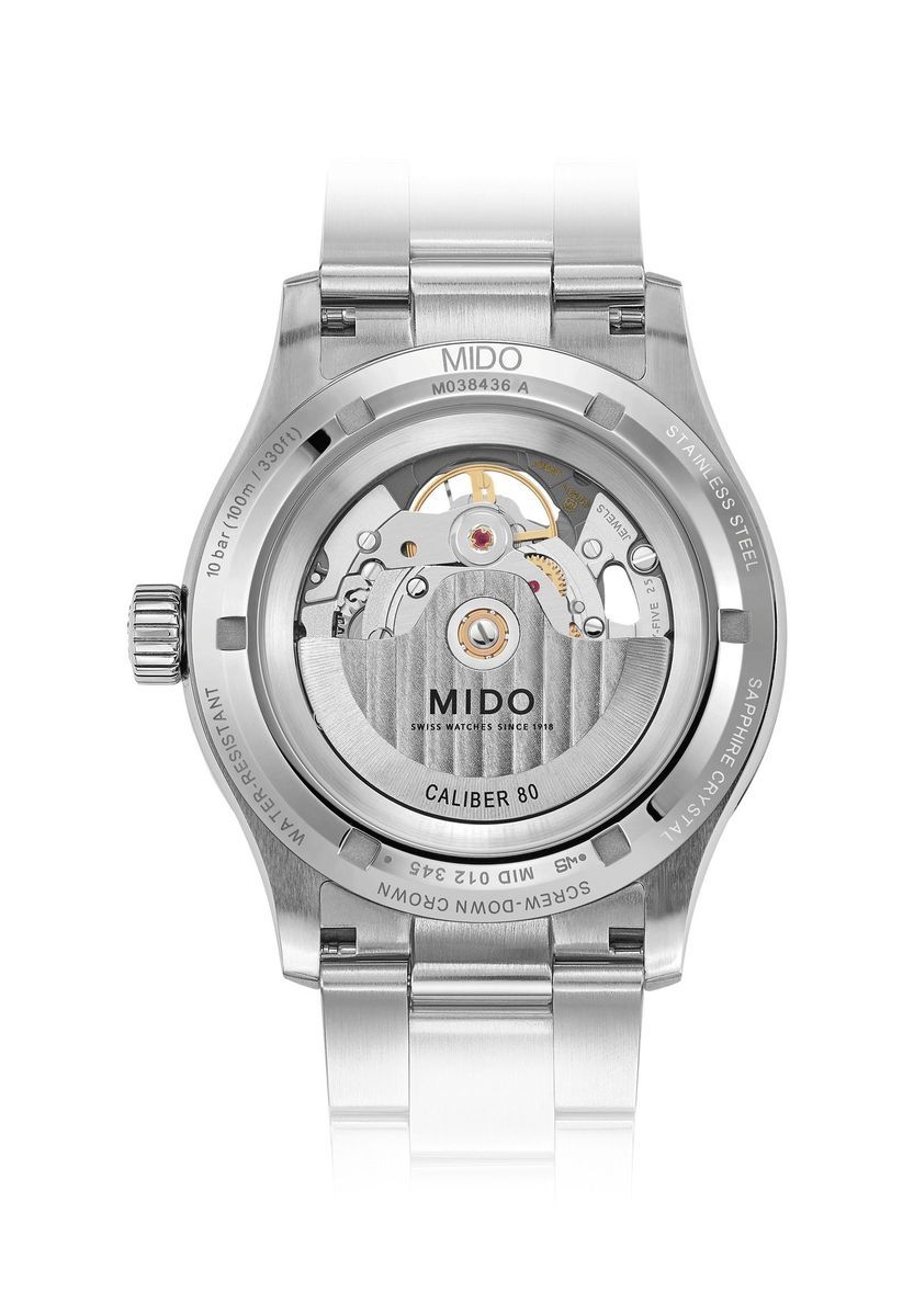 Automatikuhr mit skelettiertem Zifferblatt, Edelstahl