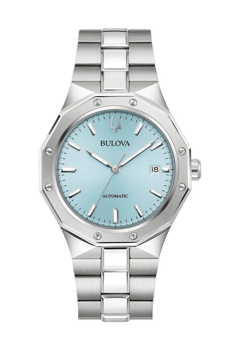 Elegante Automatikuhr aus Edelstahl