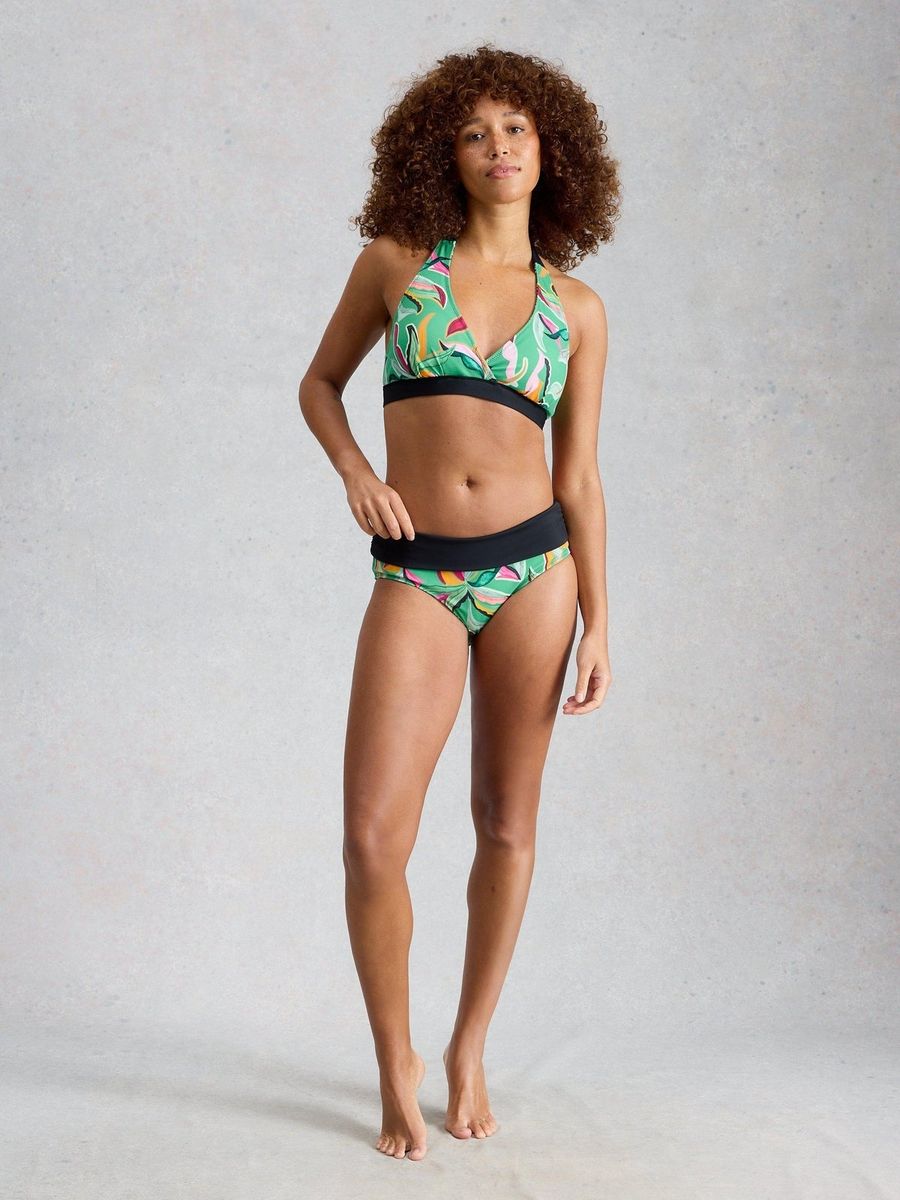 Wendbares Halterneck-Bikini-Top