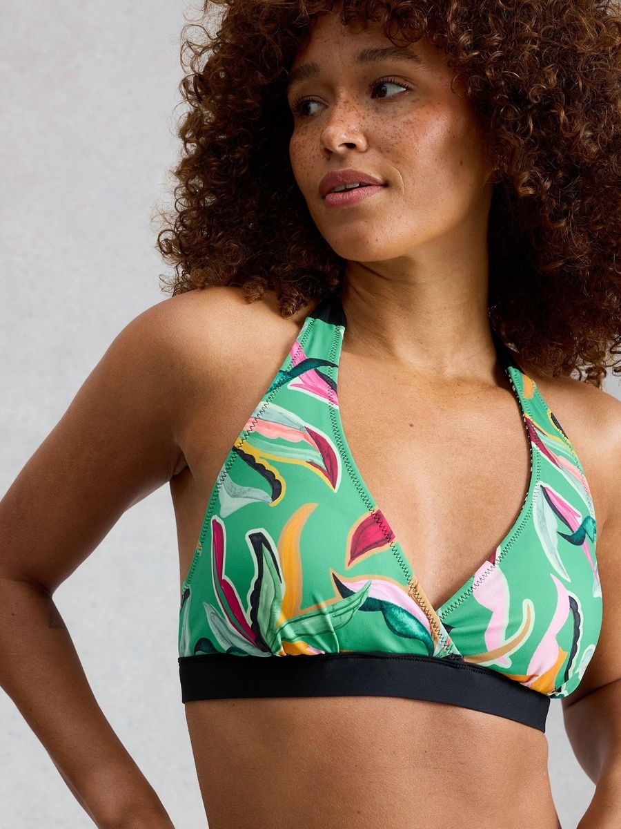 Wendbares Halterneck-Bikini-Top