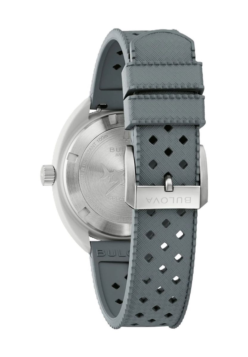 Graue Taucherstil Armbanduhr