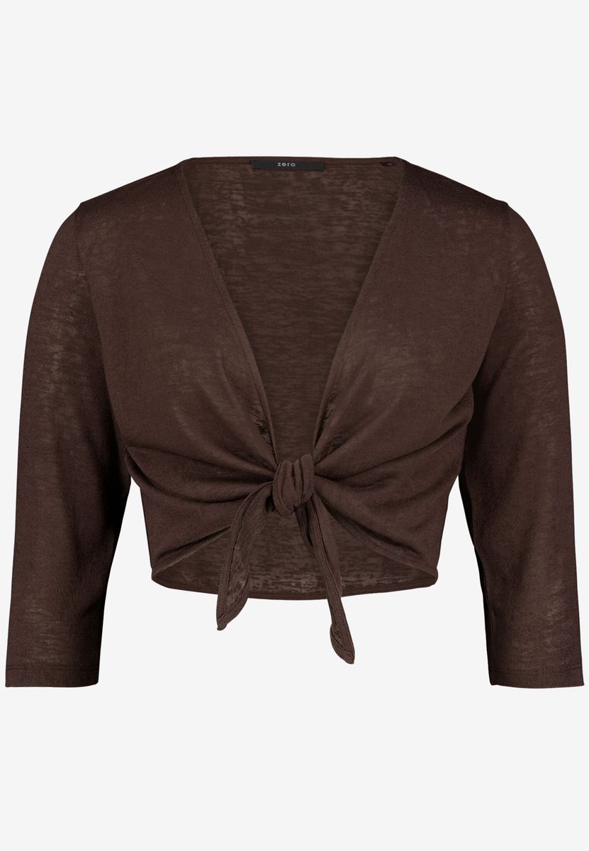 Bolero zum Binden mit 3/4-Arm