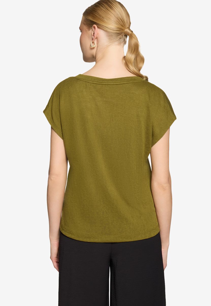 Essentielles V-Ausschnitt T-Shirt