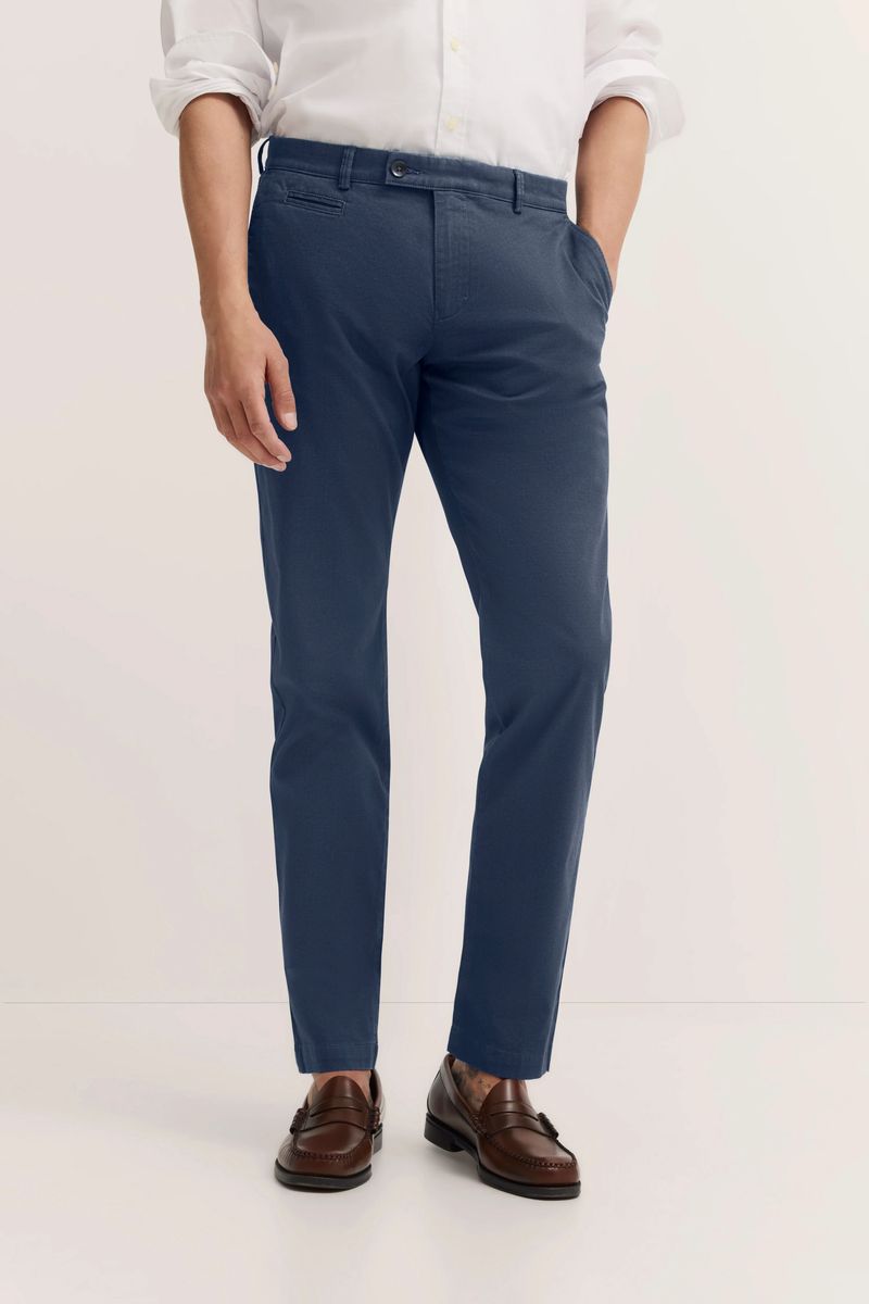 Modern Fit Baumwoll-Chinos mit Stretch